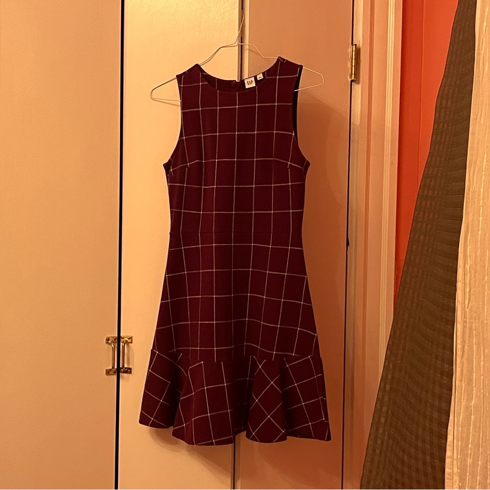 GAP Purple A-line Dress